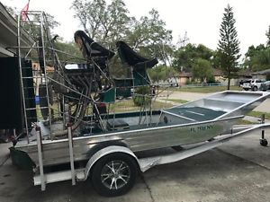 2009 Jb airboat w/ 402" ls2 gearbox
