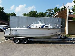 2003 SEA PRO 220WA Boat 250 HP motor, trailer included