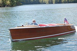 1937 Chris Craft runabout
