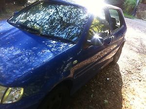 Vw Polo 1.4 16v 5dr Hatchback in Surf Blue (W) reg 2000