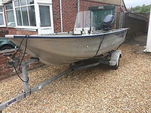 Fishing boat tender aluminium