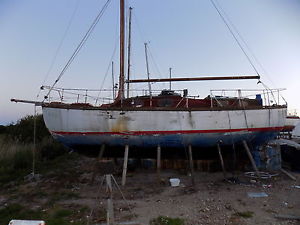 Hillyard 9 tonner Cutter,Wooden Yacht, Project boat