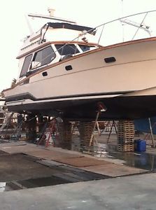 1986 YACHT /  CRUISER / SPORTFISHER / LIVE ABOARD BUILD IN CANADA BY FAMOUS YACHT DESIGNER TOM FEXAS