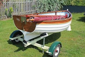 Clinker Built Sailing Dinghy