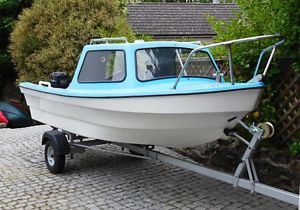 Dejon 14 boat with Mercury 9.9HP Outboard & Road Trailer