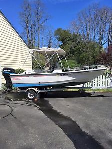 Boston Whaler Rage 15 with Outboard!