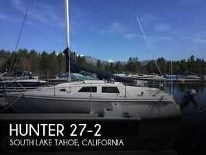 1989 Hunter 27-2