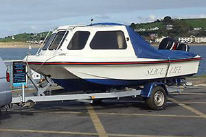 Dory 17ft Boat with Cuddy, Trailer, 50HP Mercury Outboard £5995.00