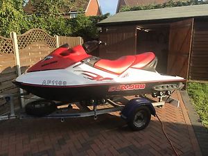 Seadoo GTX Jetski with trailer and light board