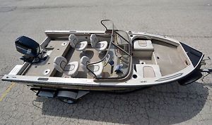 2003 CRESTLINER 1850 FISH N SKI 125 HP MERCURY w/ONLY 15 HOURS