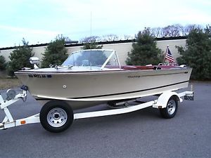 1968 Century Resorter 17' Classic Ski Boat 318 V8 Nice Newer Trailer No Reserve!