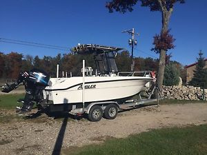 Beautiful and clean Angler Trophy fishing boat 2004