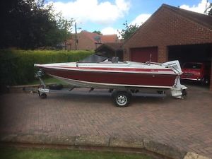 fletcher bravo speed boat v6 150 hp outboard engine very fast boat