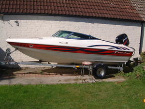fletcher arrowflash 15 with mercury 75hp fletcher trailer mint condition