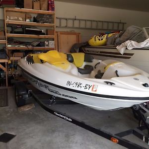 1997 Sea Doo Speedster 14' Jet Boat w/Trailer!