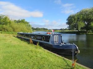 NARROWBOAT "SLOW PACE" 60ft SEMI-TRAD STERN