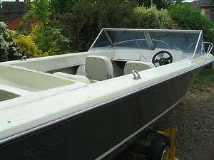 BROOM 16FT SPEEDBOAT AND EXCELLENT TRAILER