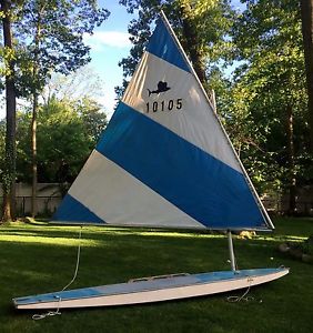1970? Alcort Sailfish Sail Boat-NJ Pick Up