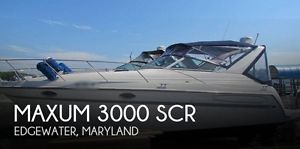 1998 Maxum 3000 SCR Used