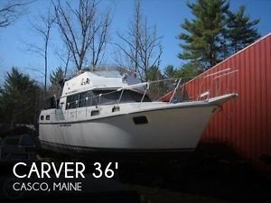 1985 Carver 3607 Aft Cabin
