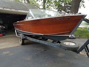 Century Resorter wooden boat