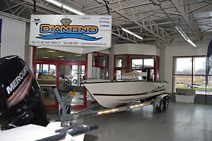 2016, BRAND NEW KEY LARGO 18FT CENTER CONSOLE, MERCURY 90HP 4STROKE, W/ TRAILER