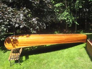 Cedar Stripped Canoe