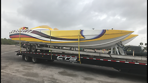 40' Skater Offshore Catamaran Race Boat With Trailer