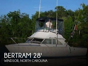 1975 Bertram 28 Flybridge Cruiser Used