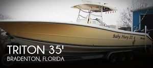 2005 Triton 351 Center Console Used