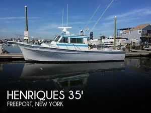 1994 Henriques 35 Offshore Greenstick Bandit Boat