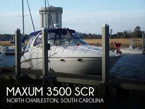 2001 Maxum 3500 SCR Used